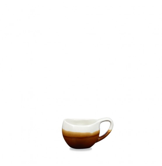 Monochrome Cinnamon Brown Bulb Espresso Cup