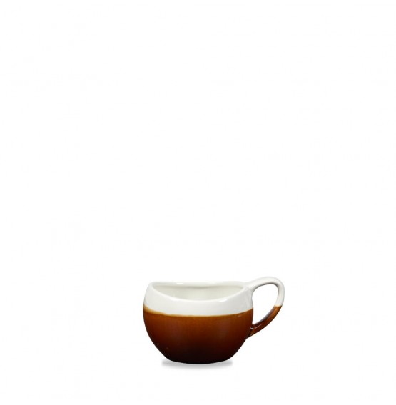 Monochrome Cinnamon Brown Bulb Cup