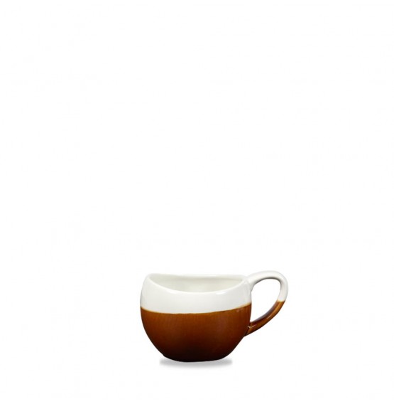 Monochrome Cinnamon Brown Bulb Cup