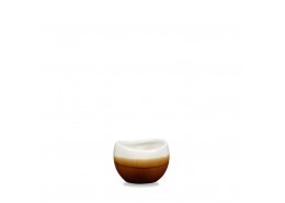 Monochrome Cinnamon Brown Bulb Chip Mug