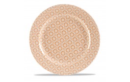 Moresque Orange Plate