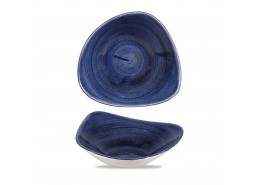 Patina Cobalt Blue Triangle Bowl