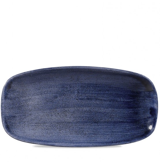 Patina Cobalt Blue Chefs' Oblong Plate No.3