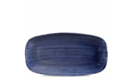 Patina Cobalt Blue Chefs' Oblong Plate No.4