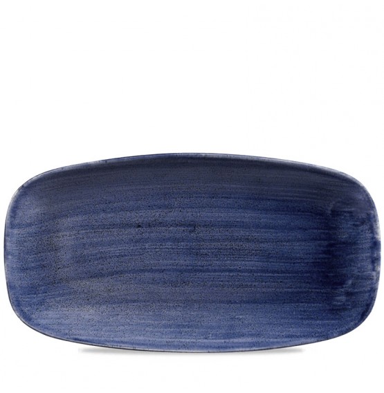 Patina Cobalt Blue Chefs' Oblong Plate No.4