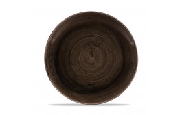 Patina Iron Black Coupe Plate