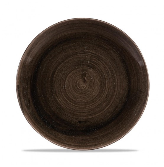 Patina Iron Black Coupe Plate
