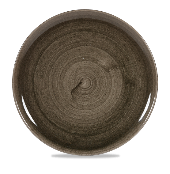 Patina Iron Black Coupe Evolve Plate