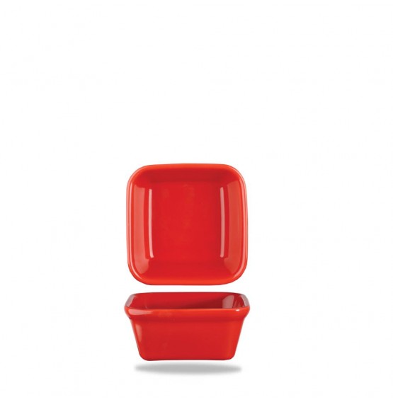 Cookware Square Pie Dish Red