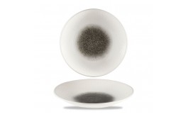 Isla Quartz Black Deep Coupe Plate