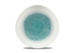 Raku Jade Green Organic Round Plate