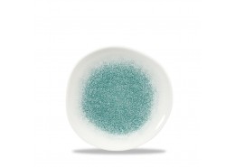 Raku Jade Green Organic Round Plate