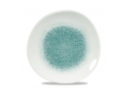 Raku Jade Green Organic Round Plate