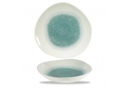 Raku Jade Green Organic Round Bowl