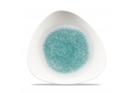Raku Jade Green Triangle Plate