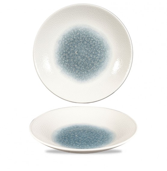Isla Topaz Blue Deep Coupe Plate