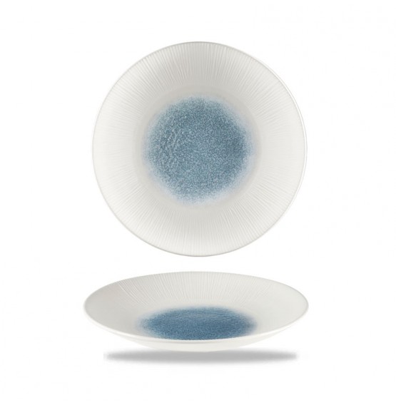 Bamboo Topaz Blue Deep Coupe Plate
