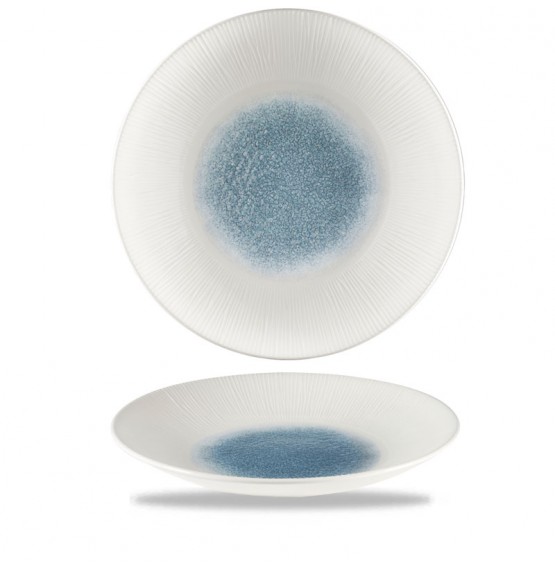 Bamboo Topaz Blue Deep Coupe Plate
