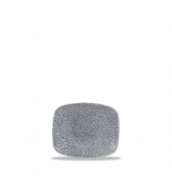 Raku Topaz Blue Chefs' Oblong Plate
