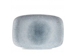 Raku Topaz Blue Chef's Oblong Platter No.9