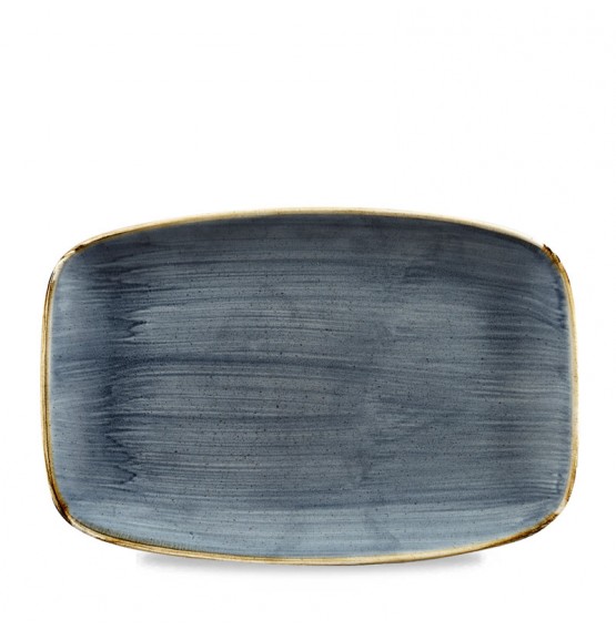 Stonecast Blueberry Chefs' Oblong Plate No 8