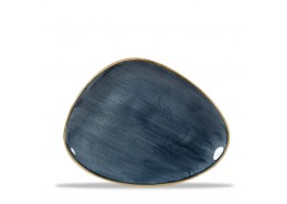 Stonecast Blueberry Chefs' Triangle Plate
