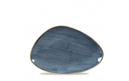 Stonecast Blueberry Chefs' Triangle Plate