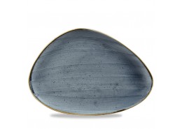 Stonecast Blueberry Chefs' Triangle Plate