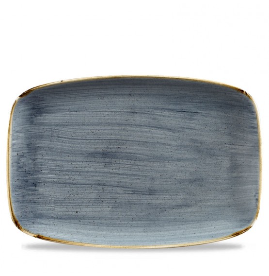 Stonecast Blueberry Chefs' Oblong Plate No 9