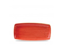 Stonecast Berry Red Oblong Plate