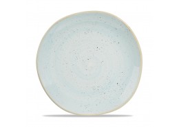 Stonecast Duck Egg Blue Organic Round Plate
