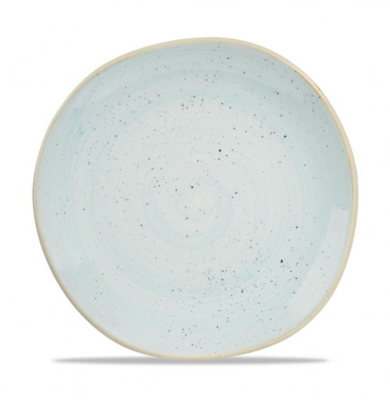 Stonecast Duck Egg Blue Organic Round Plate