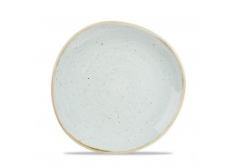 Stonecast Duck Egg Blue Organic Round Plate