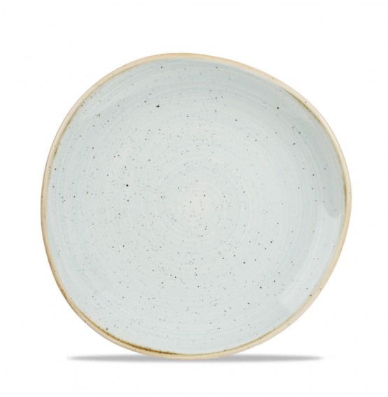 Stonecast Duck Egg Blue Organic Round Plate
