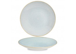 Stonecast Duck Egg Blue Deep Coupe Plate