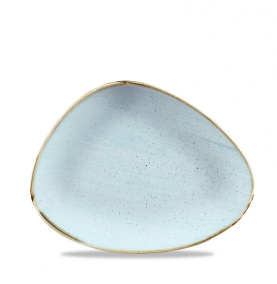Stonecast Duck Egg Chefs' Triangle Plate