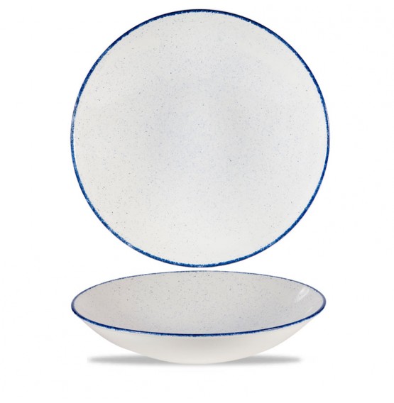Alchemy Hints Indigo Blue Large Coupe Bowl