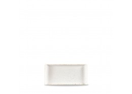 Alchemy Hints Barely White Rectangular Buffet Tray
