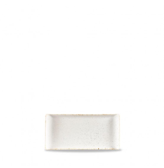 Alchemy Hints Barely White Rectangular Buffet Tray