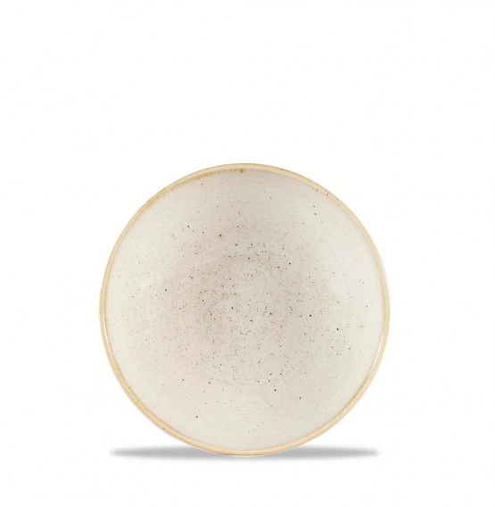 Stonecast Nutmeg Cream Coupe Bowl