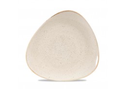 Stonecast Nutmeg Cream Triangle Plate