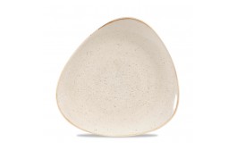 Stonecast Nutmeg Cream Triangle Plate