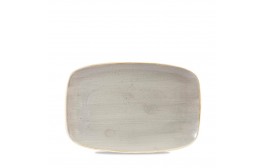 Stonecast Peppercorn Grey Chefs' Oblong Plate No. 6