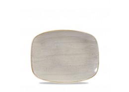 Stonecast Peppercorn Grey Chefs' Oblong Plate No.7