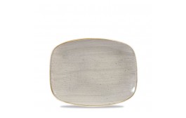 Stonecast Peppercorn Grey Chefs' Oblong Plate No.7