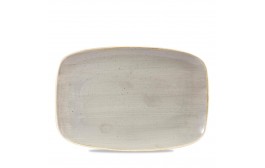 Stonecast Peppercorn Grey Chefs' Oblong Plate No.8