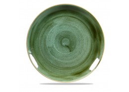 Stonecast Samphire Green Coupe Plate