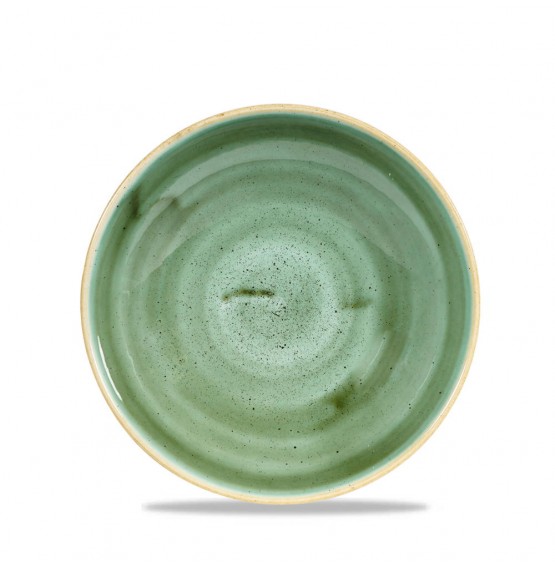 Stonecast Samphire Green Coupe Bowl