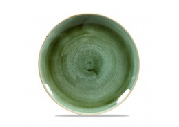 Stonecast Samphire Green Coupe Plate