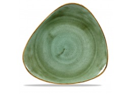 Stonecast Samphire Green Triangle Plate